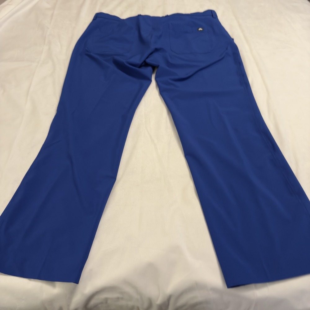 J.‎ Lindeberg Ellott Golf Pants Mens Size 40x32 Blue Performance Stretch Casual - Picture 4 of 9